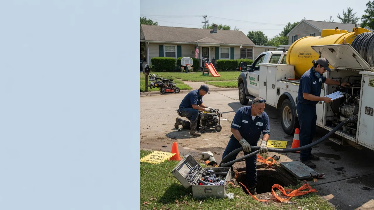 Septic Tank Pumping in Foster, OK near me